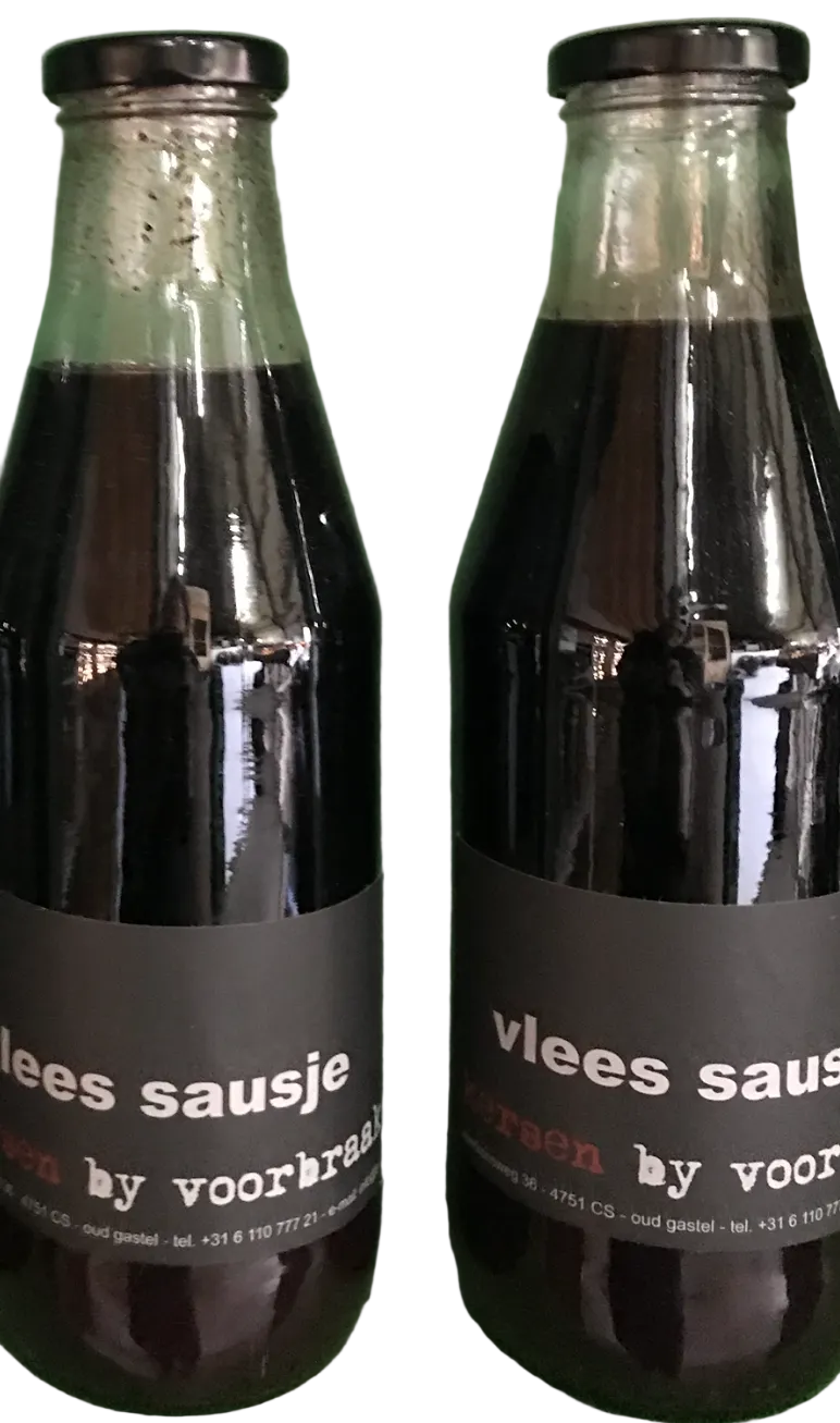 KERSENVLEESSAUS HUISGEMAAKT - Artisanale Basis/Gourmet Saus