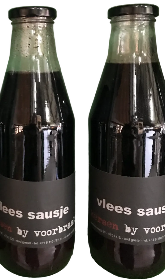 KERSENVLEESSAUS HUISGEMAAKT - Artisanale Basis/Gourmet Saus